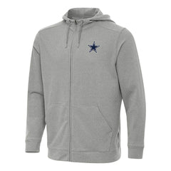 Antigua Effortless Full-Zip Hoodie - Dallas Cowboys