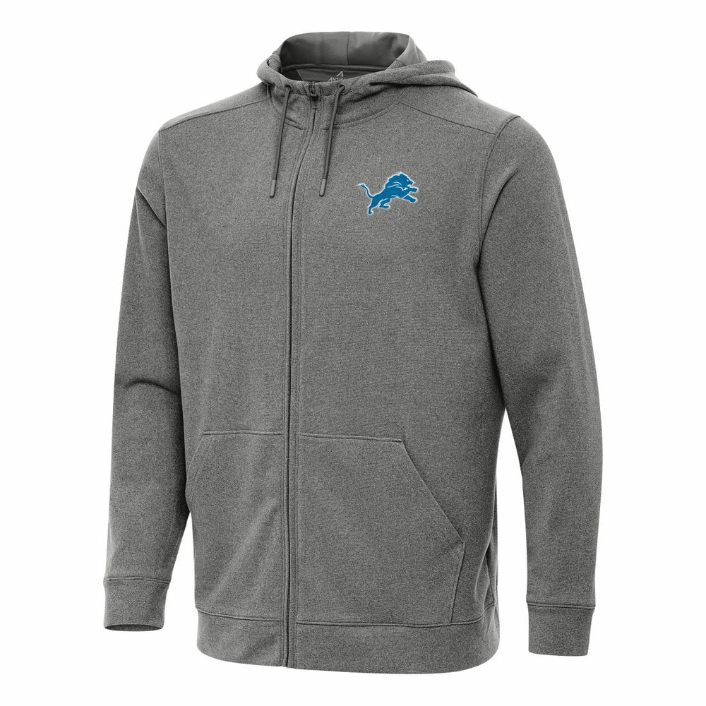 Antigua Effortless Full-Zip Hoodie - Detroit Lions