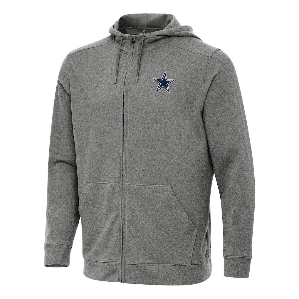 Antigua Effortless Full-Zip Hoodie - Dallas Cowboys