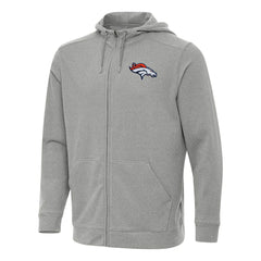 Antigua Effortless Full-Zip Hoodie - Denver Broncos