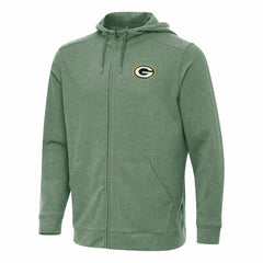 Antigua Effortless Full-Zip Hoodie - Green Bay Packers