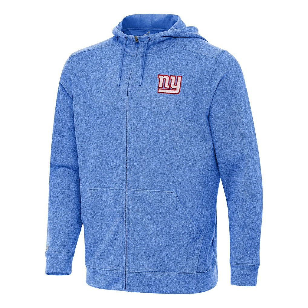 Antigua Effortless Full-Zip Hoodie - New York Giants