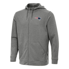 Antigua Effortless Full-Zip Hoodie - New England Patriots