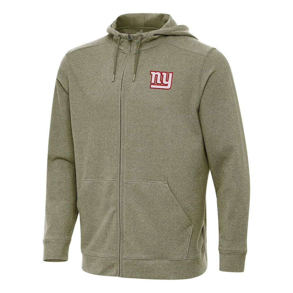 Antigua Effortless Full-Zip Hoodie - New York Giants