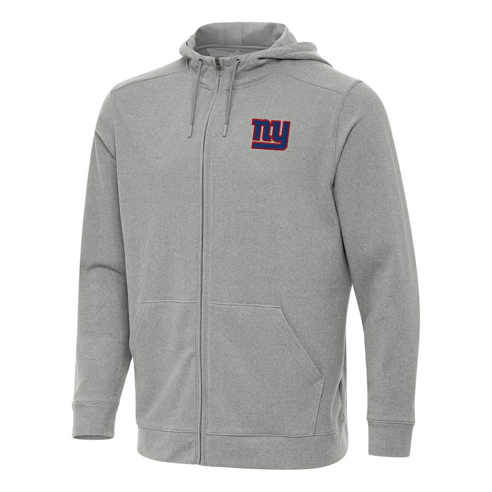 Antigua Effortless Full-Zip Hoodie - New York Giants