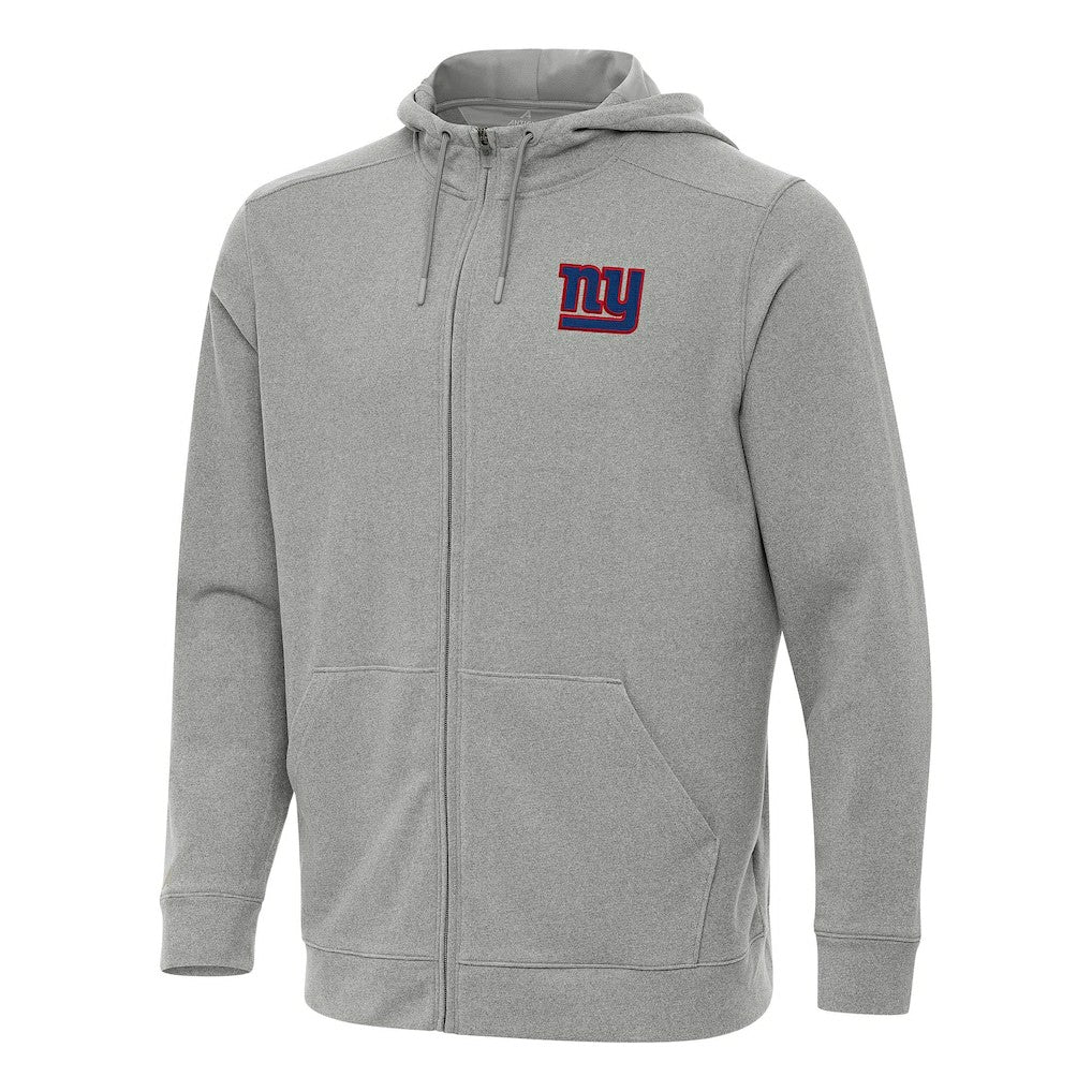 Antigua Effortless Full-Zip Hoodie - New York Giants