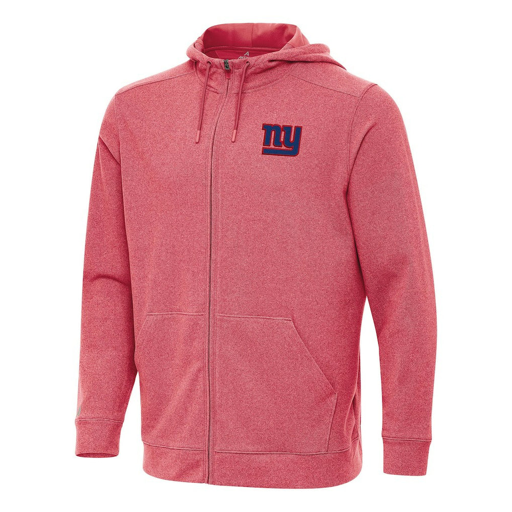 Antigua Effortless Full-Zip Hoodie - New York Giants