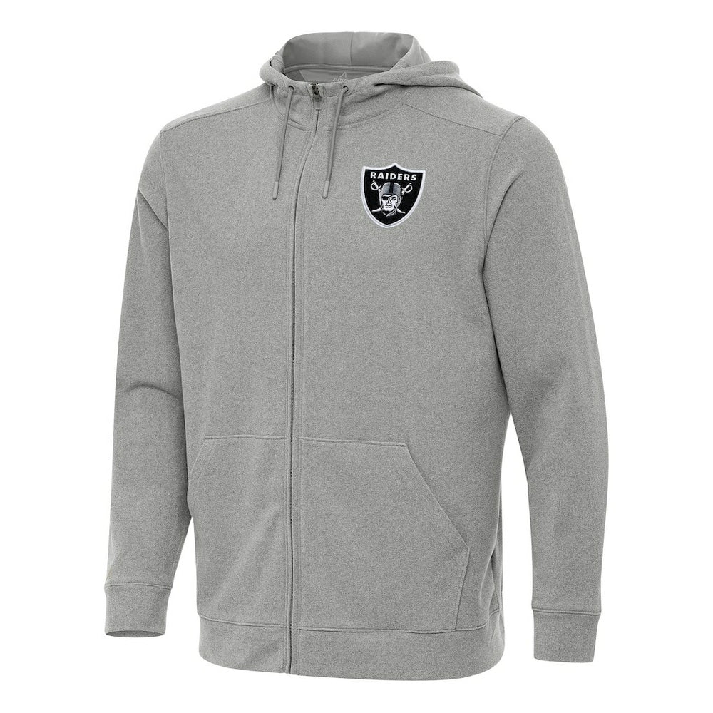 Antigua Effortless Full-Zip Hoodie - Las Vegas Raiders