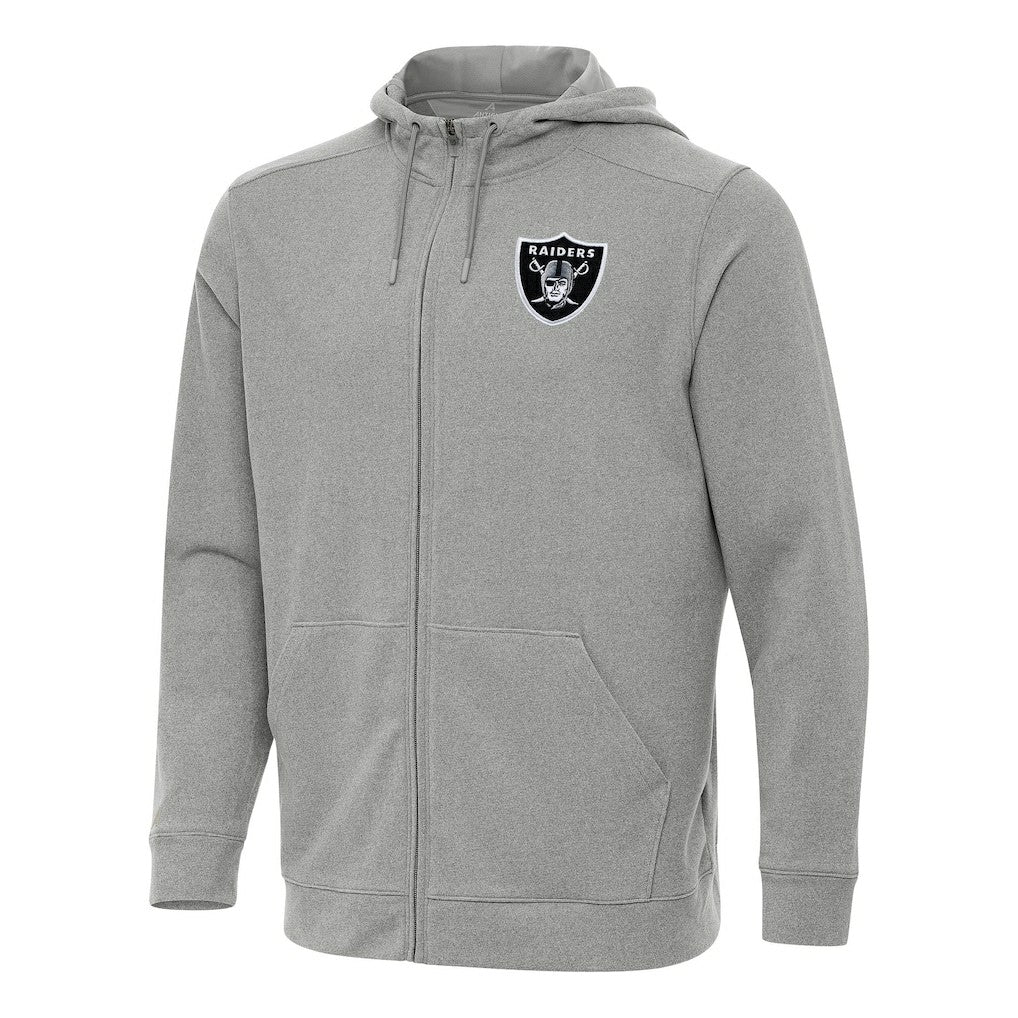 Antigua Effortless Full-Zip Hoodie - Las Vegas Raiders