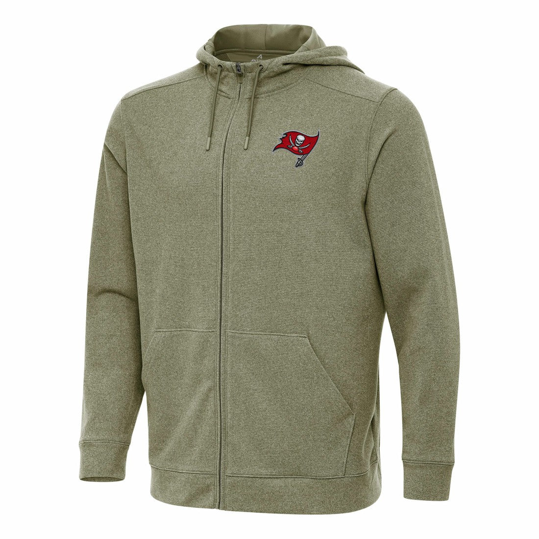 Antigua Effortless Full-Zip Hoodie - Tampa Bay Buccaneers
