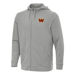Antigua Effortless Full-Zip Hoodie - Washington Commanders