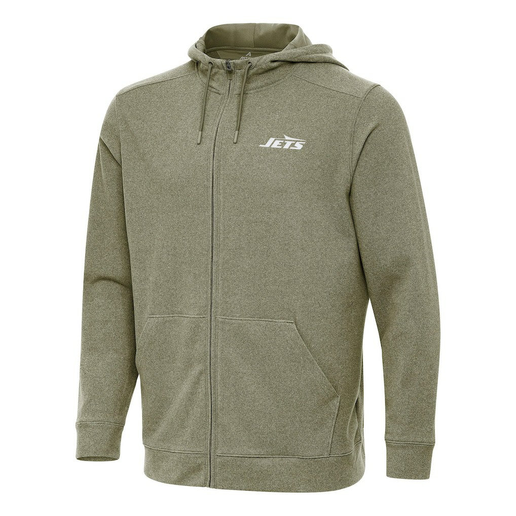 Antigua Effortless Full-Zip Hoodie - New York Jets