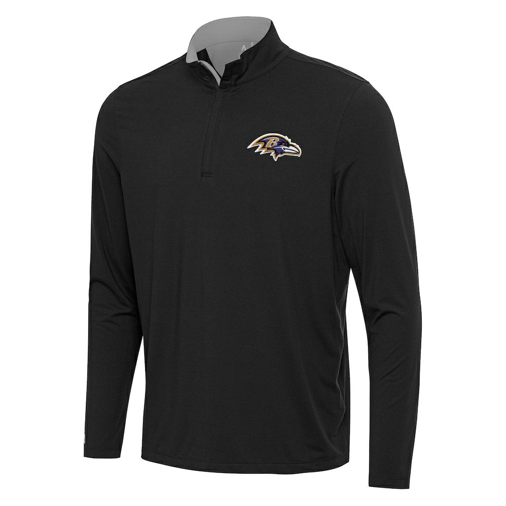 Antigua Content Quarter-Zip Pullover Top - Baltimore Ravens