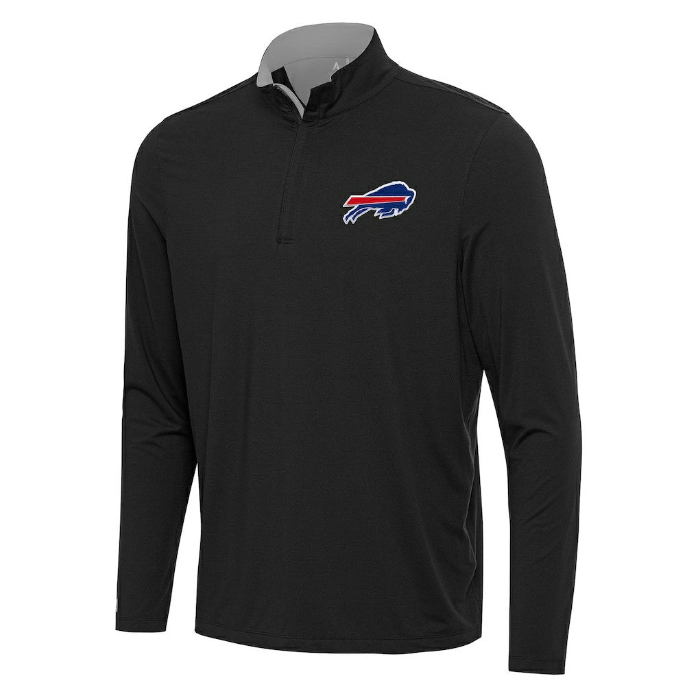 Antigua Content Quarter-Zip Pullover Top - Buffalo Bills
