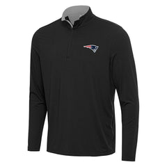Antigua Content Quarter-Zip Pullover Top - New England Patriots