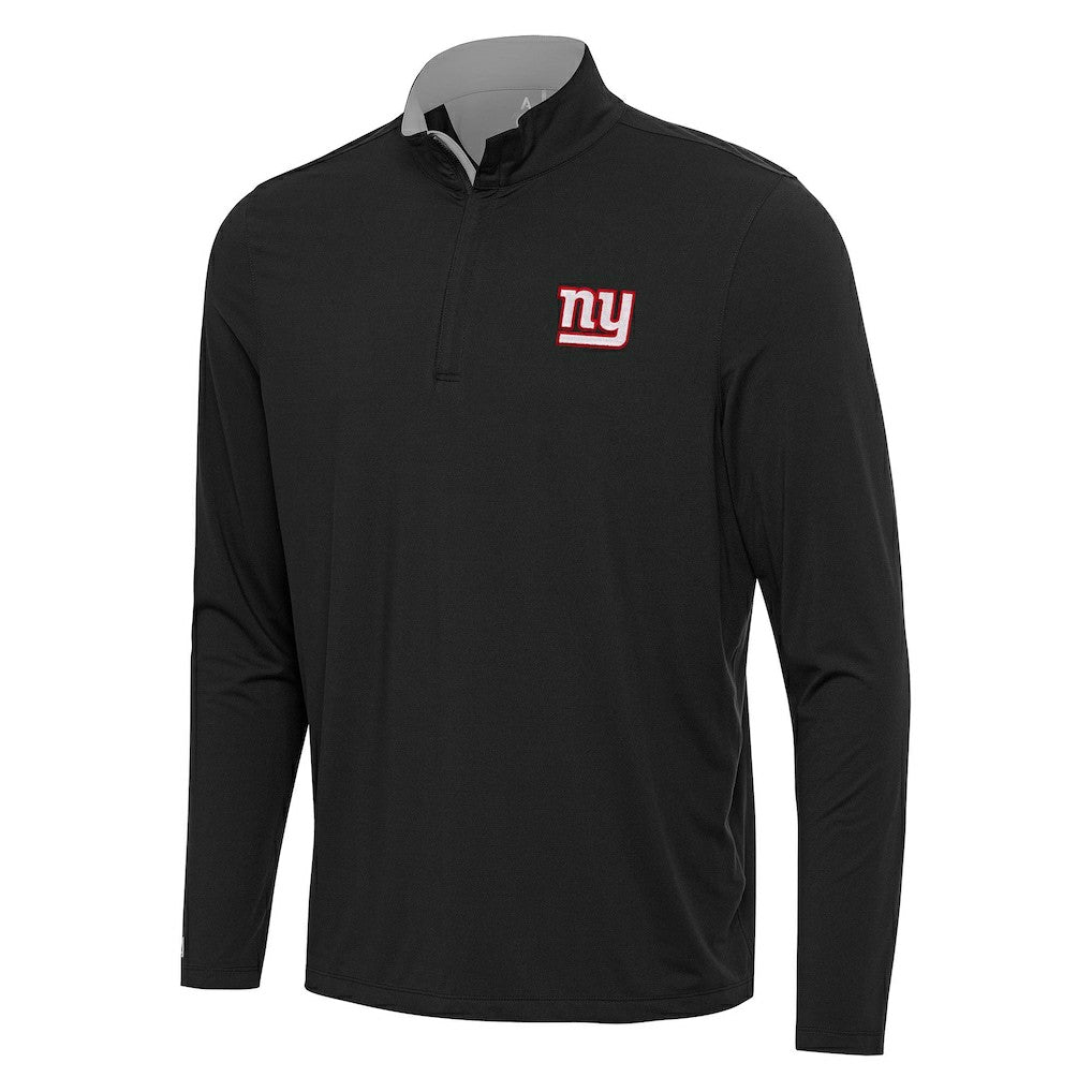 Antigua Content Quarter-Zip Pullover Top - New York Giants