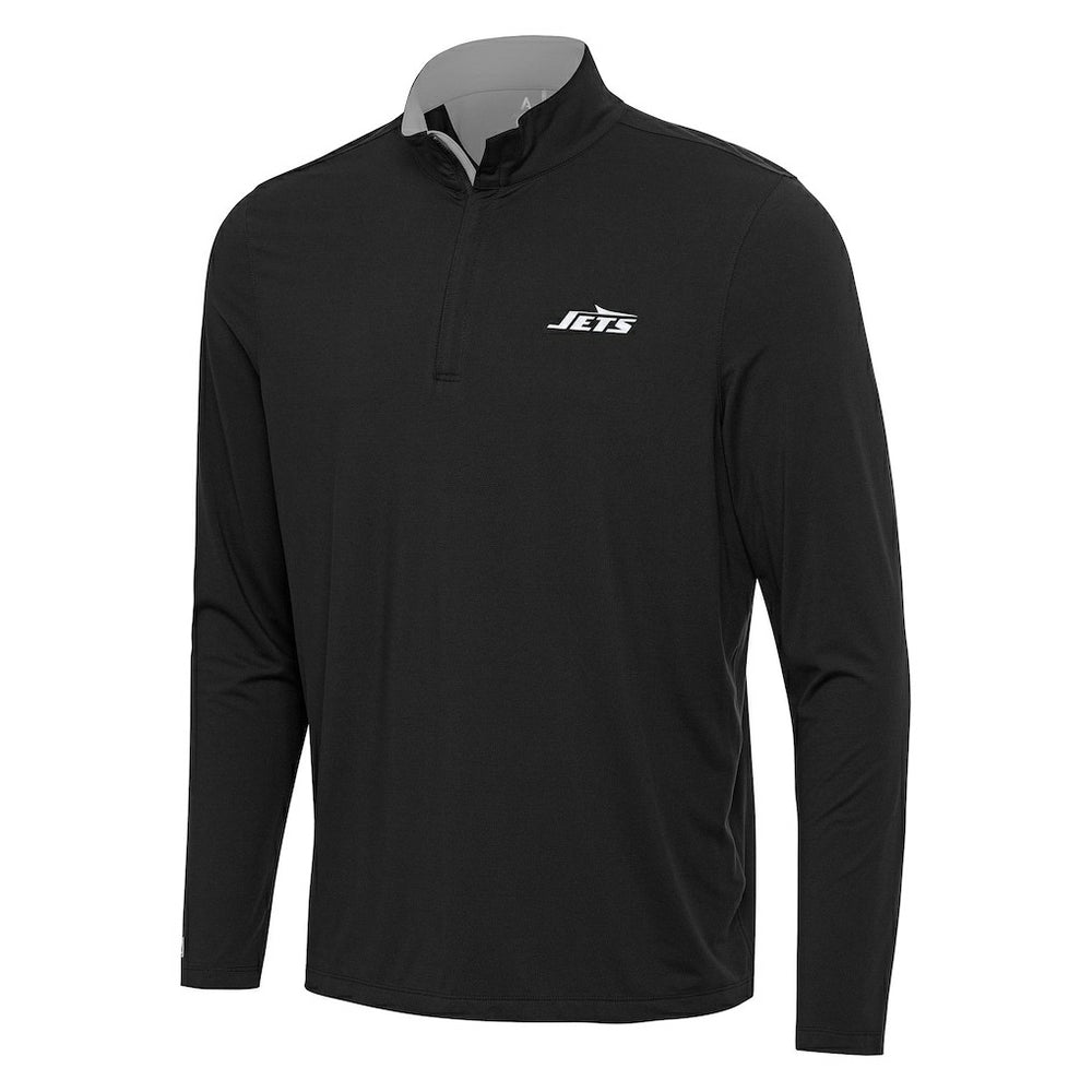 Antigua Content Quarter-Zip Pullover Top - New York Jets