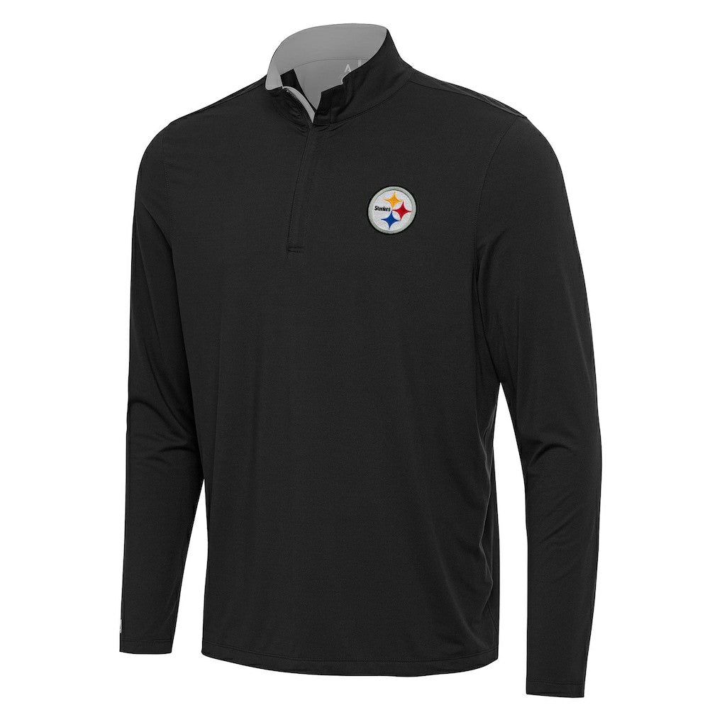 Antigua Content Quarter-Zip Pullover Top - Pittsburgh Steelers