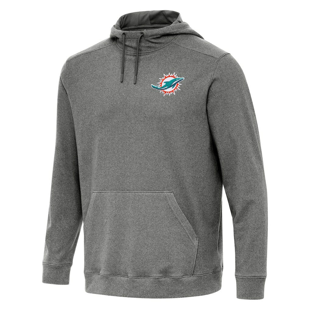 Antigua Cloud Pullover Hoodie - Miami Dolphins