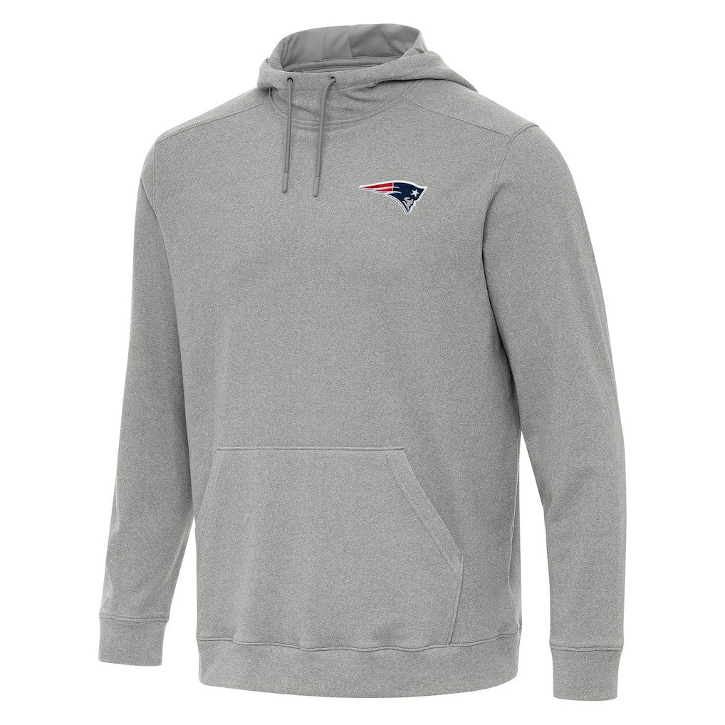 Antigua Cloud Pullover Hoodie - New England Patriots