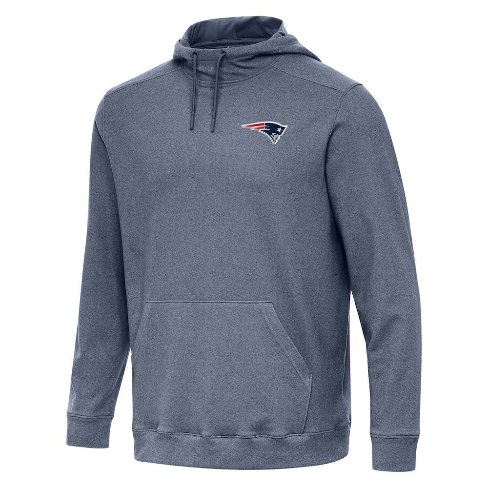 Antigua Cloud Pullover Hoodie - New England Patriots