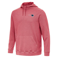 Antigua Cloud Pullover Hoodie - New England Patriots