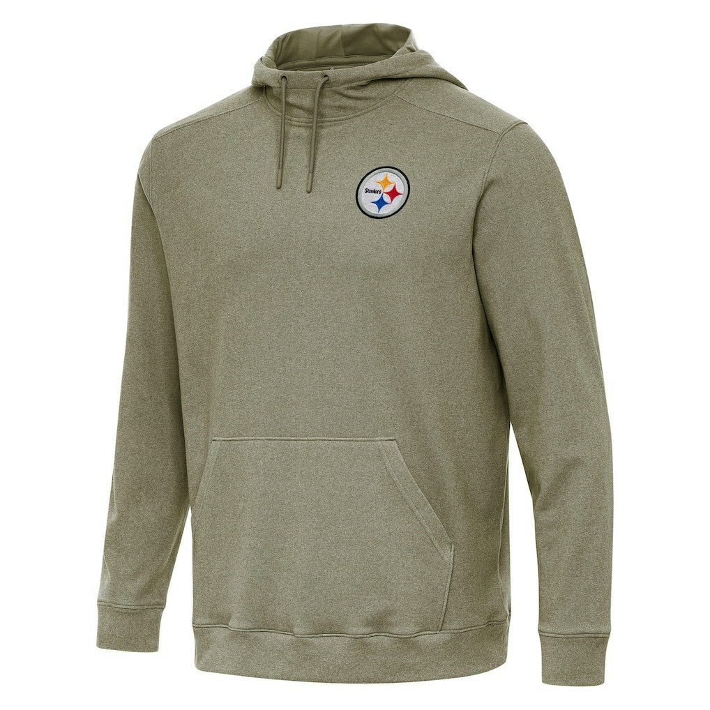 Antigua Cloud Pullover Hoodie - Pittsburgh Steelers
