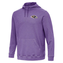 Antigua Cloud Pullover Hoodie - Baltimore Ravens