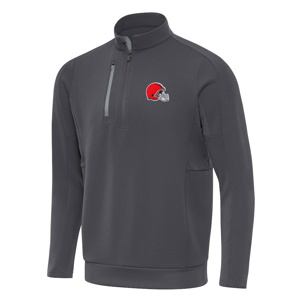 Antigua Generation Quarter-Zip Pullover Top - Cleveland Browns