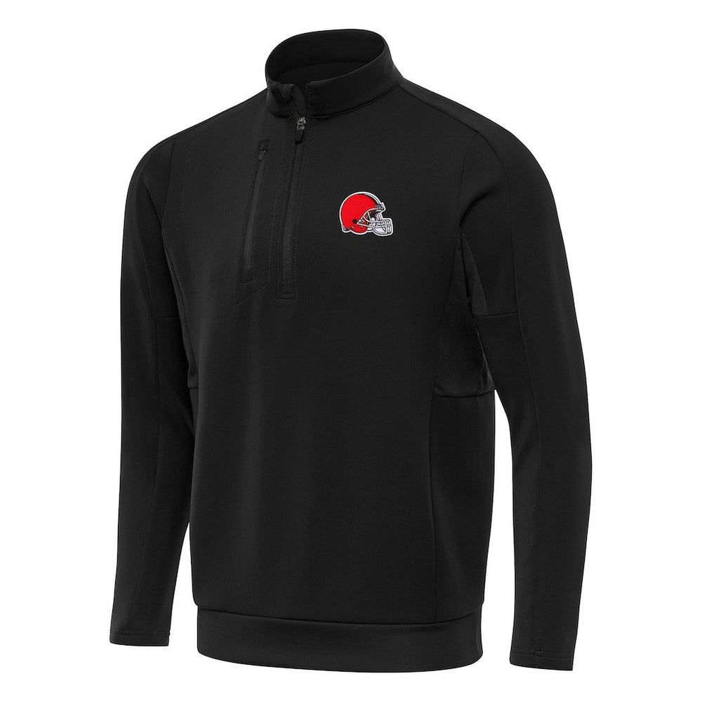 Antigua Generation Quarter-Zip Pullover Top - Cleveland Browns