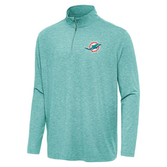Antigua Hunk Quarter-Zip Jacket - Miami Dolphins