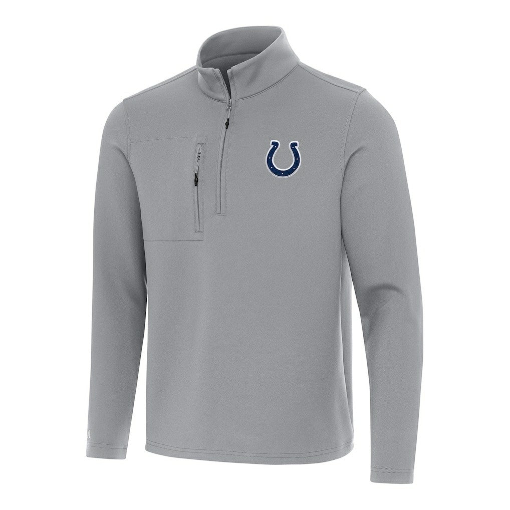 Antigua Insider Quarter-Zip Pullover Top - Indianapolis Colts