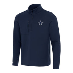 Antigua Insider Quarter-Zip Pullover Top - Dallas Cowboys