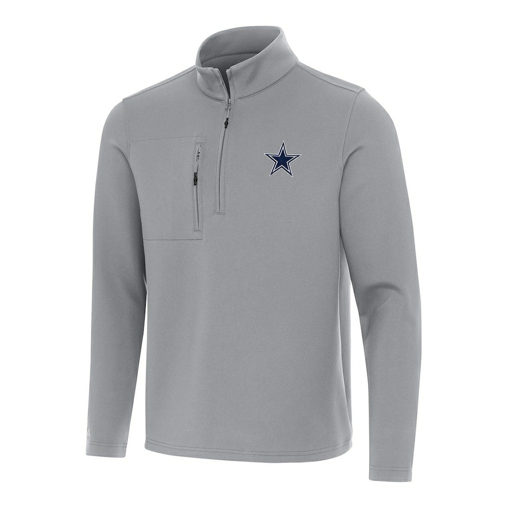Antigua Insider Quarter-Zip Pullover Top - Dallas Cowboys