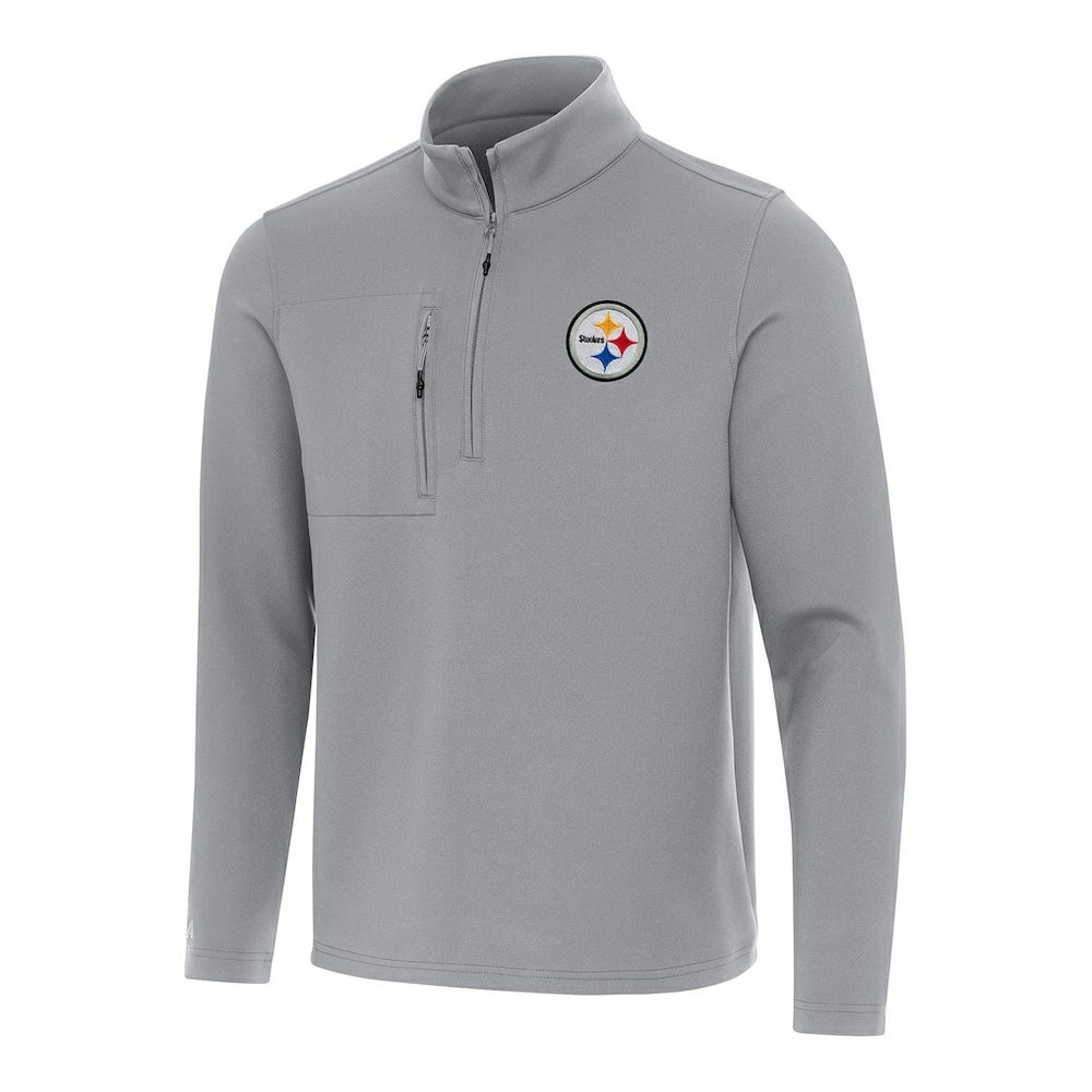 Antigua Insider Quarter-Zip Pullover Top - Pittsburgh Steelers