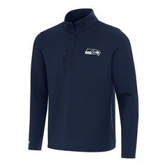 Antigua Insider Quarter-Zip Pullover Top - Seattle Seahawks