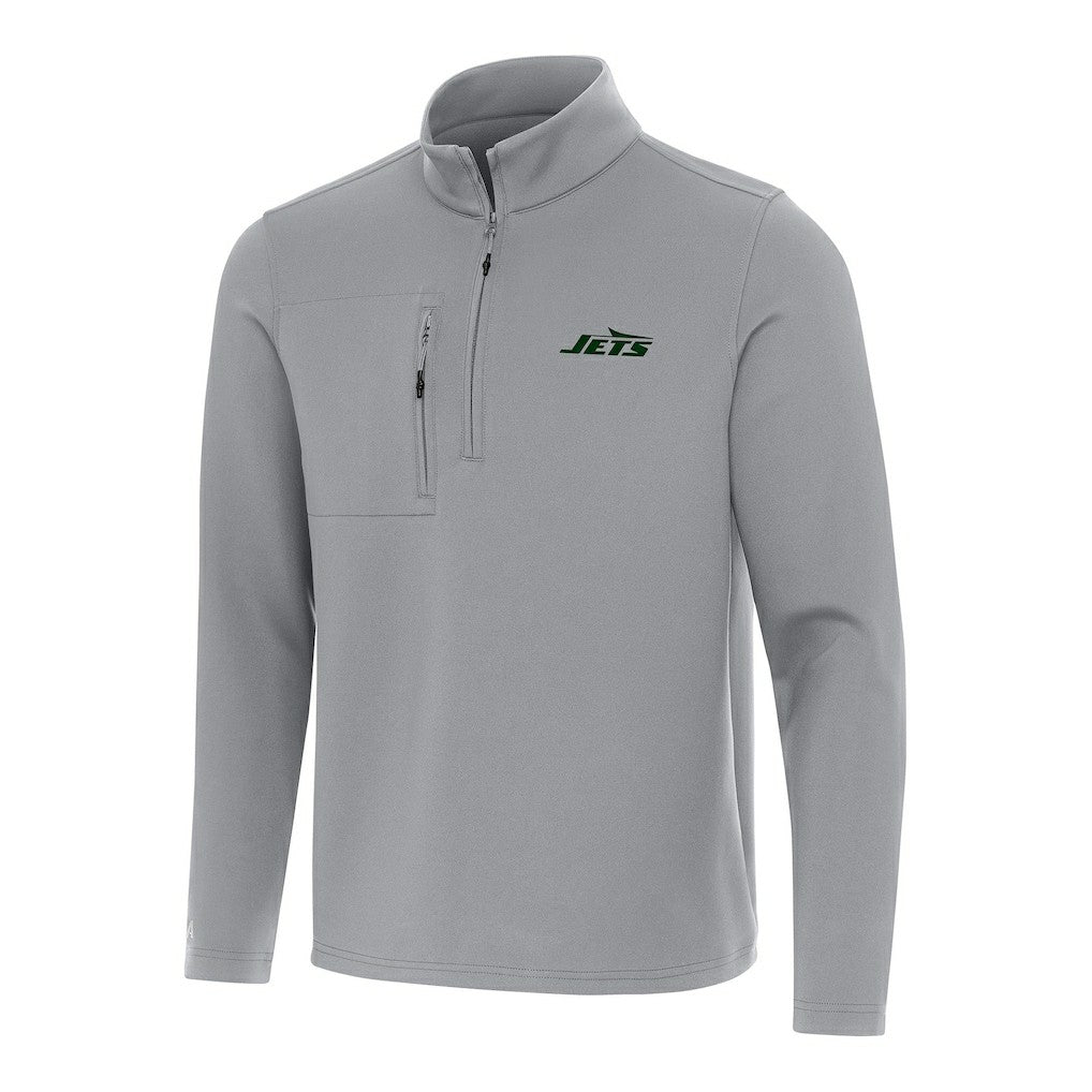Antigua Insider Quarter-Zip Pullover Top - New York Jets