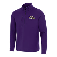 Antigua Insider Quarter-Zip Pullover Top - Baltimore Ravens