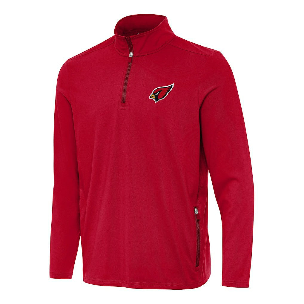 Antigua Perilous Quarter-Zip Pullover Top - Arizona Cardinals