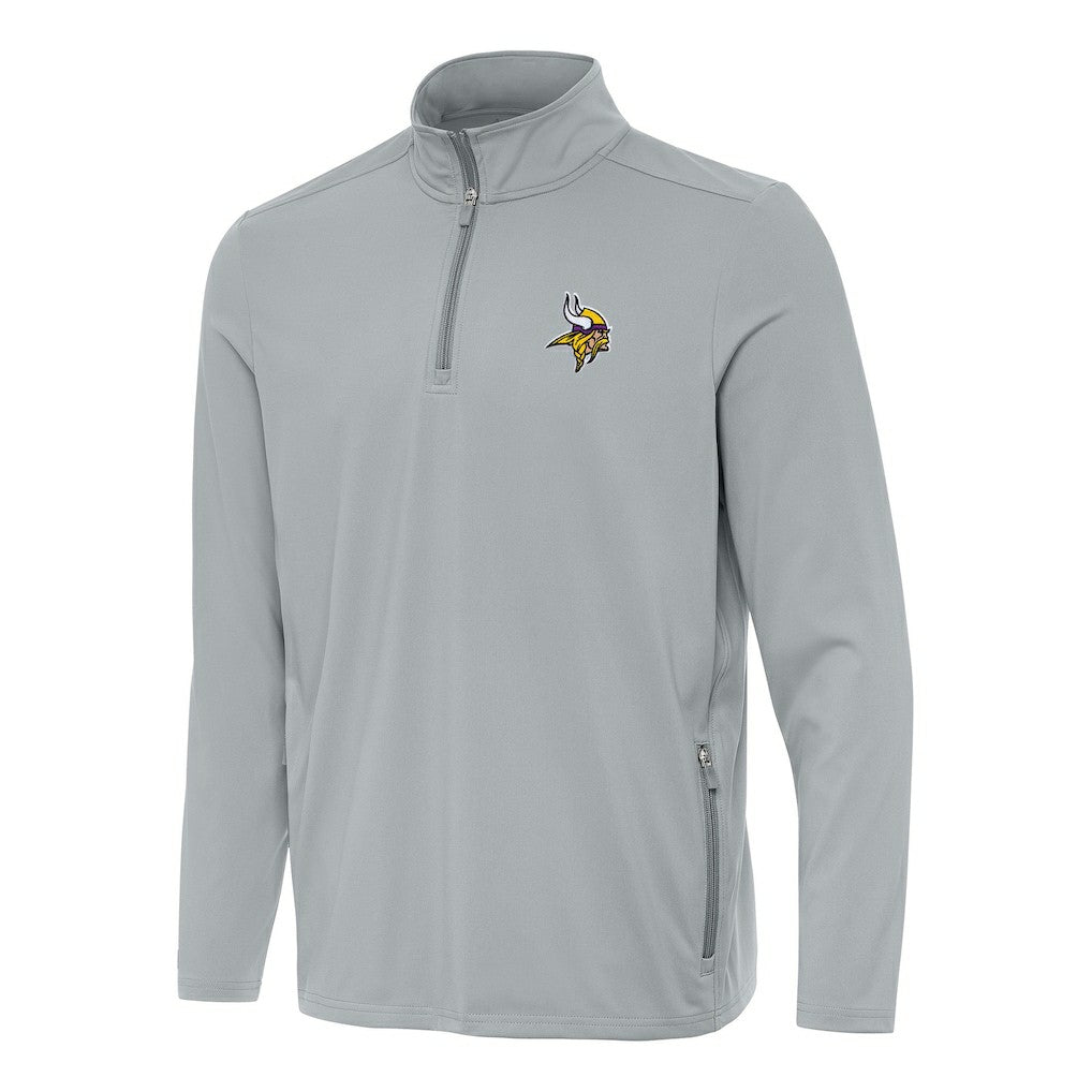 Antigua Perilous Quarter-Zip Pullover Top - Minnesota Vikings