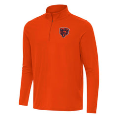 Antigua Intent Quarter-Zip Pullover Top - Chicago Bears