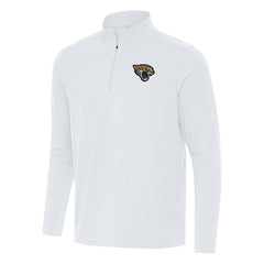 Antigua Intent Quarter-Zip Pullover Top - Jacksonville Jaguars
