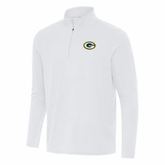 Antigua Intent Quarter-Zip Pullover Top - Green Bay Packers