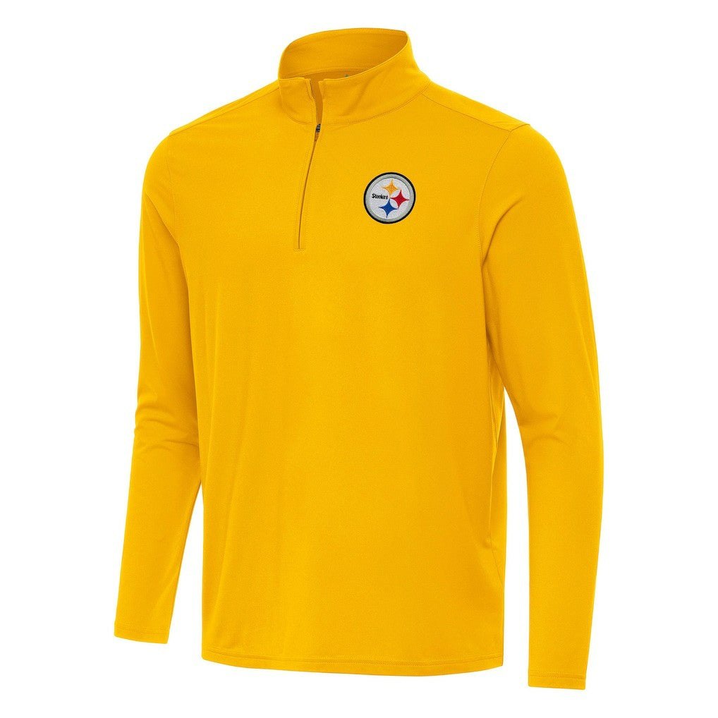 Antigua Intent Quarter-Zip Pullover Top - Pittsburgh Steelers