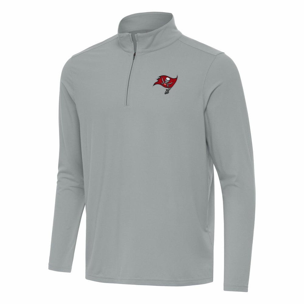 Antigua Intent Quarter-Zip Pullover Top - Tampa Bay Buccaneers