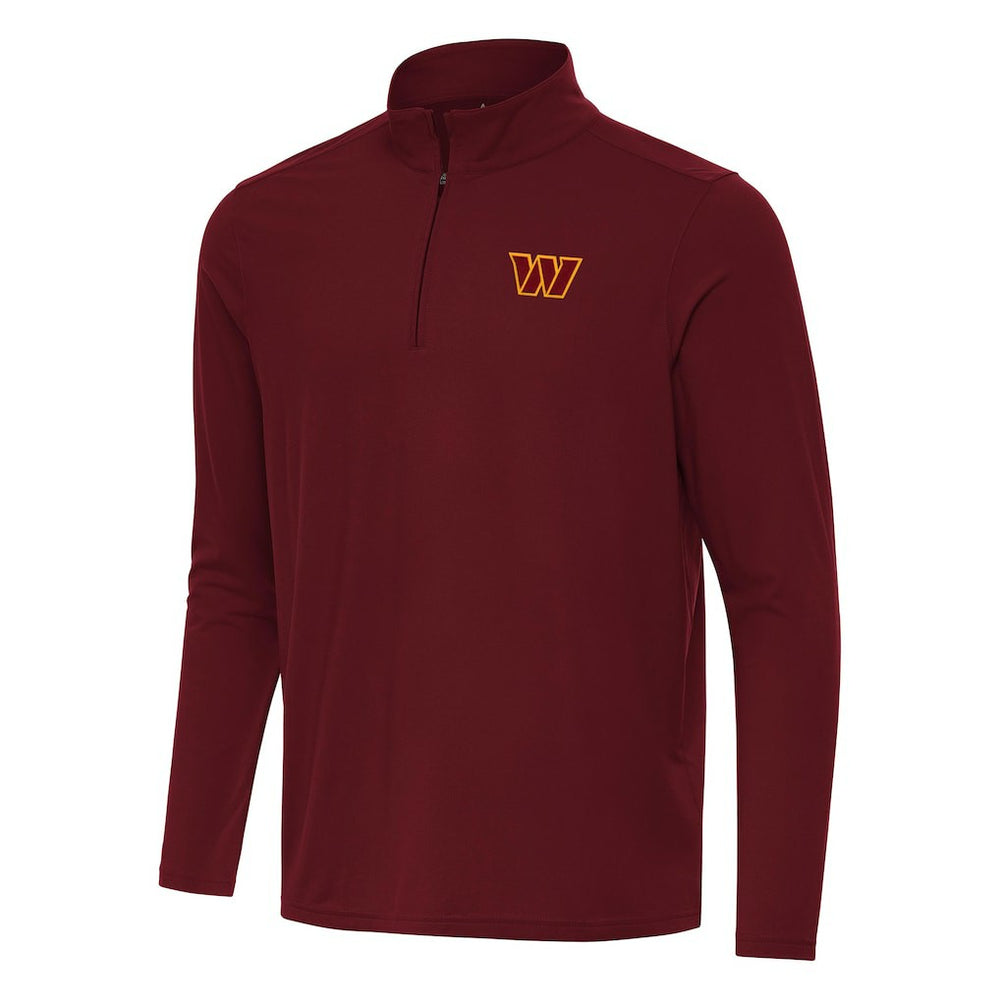 Antigua Intent Quarter-Zip Pullover Top - Washington Commanders