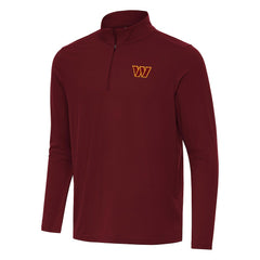 Antigua Intent Quarter-Zip Pullover Top - Washington Commanders