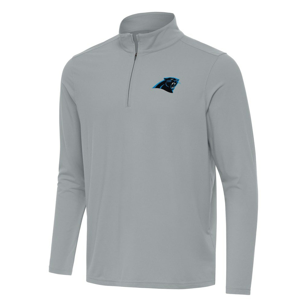 Antigua Intent Quarter-Zip Pullover Top - Carolina Panthers