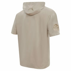 Pro Standard Neutrals Capsule Short Sleeve Pullover Hoodie - Dallas Cowboys