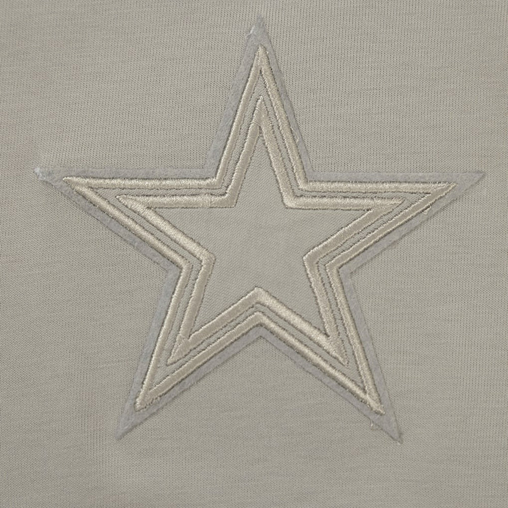 Pro Standard Neutrals Capsule Short Sleeve Pullover Hoodie - Dallas Cowboys